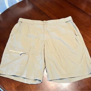 PATAGONIA Sandy Cay Shorts Men's XL Khaki Style 82125 Fishing Hiking UPF 50+